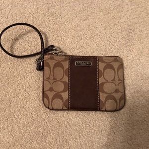 Coach wristlet